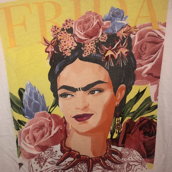 Frida Kahlo official crop tee size Small - Picture 2 of 5